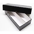 Guardhouse 10 ½" Double Row Heavy Duty Storage Box for 2" Paper and Plastic Coin Holders Black