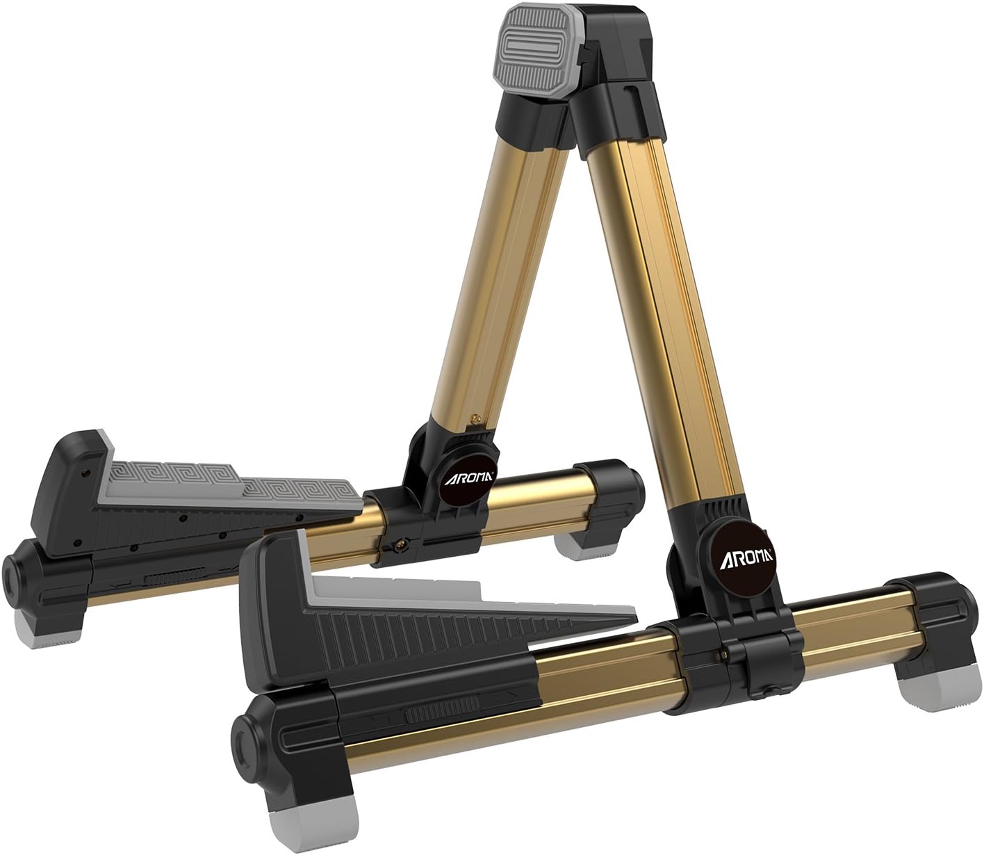 CANTUS Guitar Stand Adjustable Foldable (Golden.)