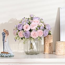 MARTINE MALL 12 Packs Peonies Artificial