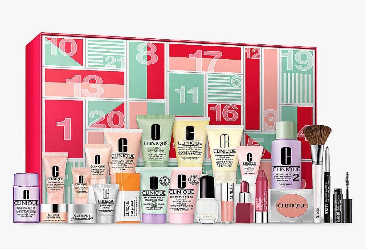 Clinique 24 Days of Clinique beauty advent calendar 2020