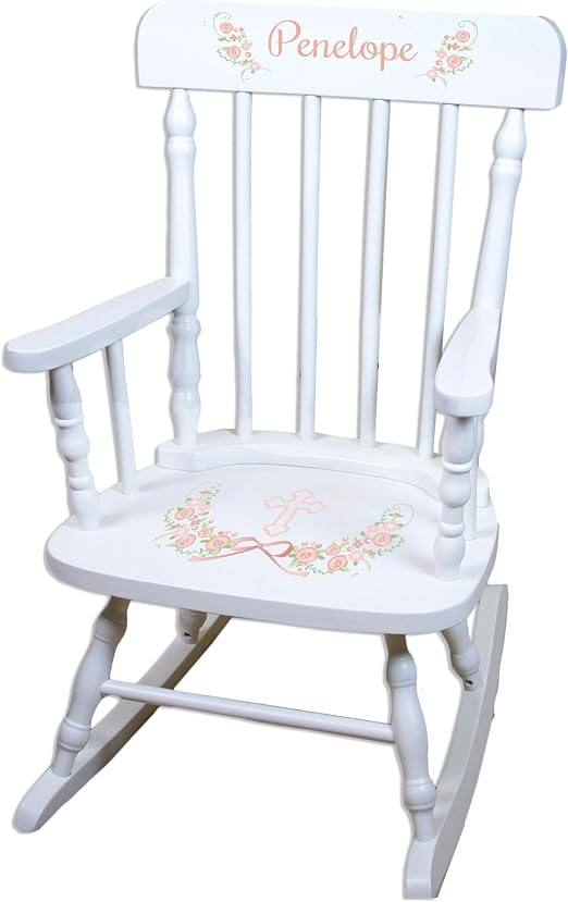 blush rocking chair