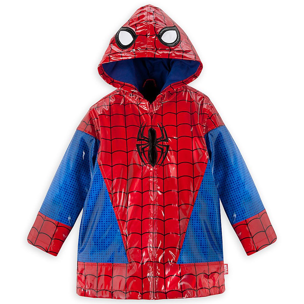 Spider man rain jacket Clearance