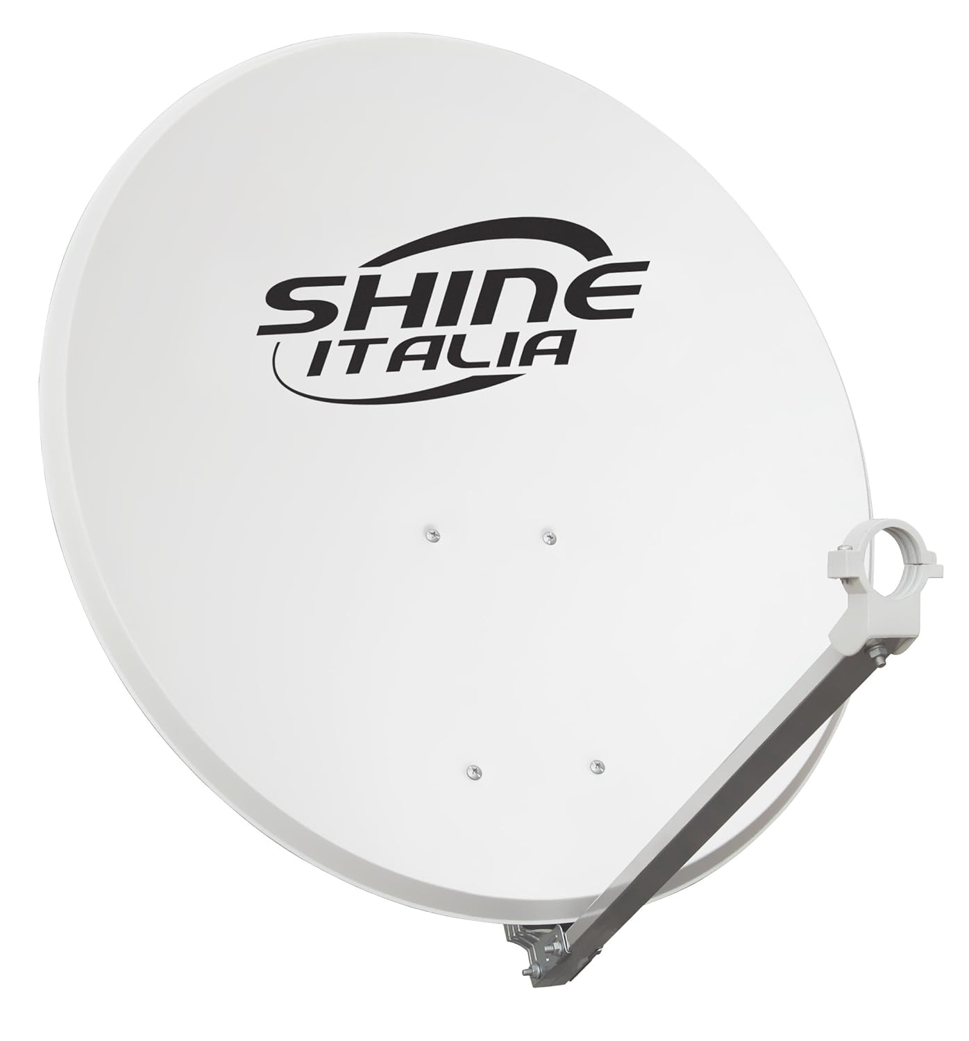 Parabola Satellitare 80cm Acciaio Per Sky HD E Tiv&ugrave;sat - Ideale Per Zone Ventose