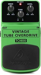 Behringer TO800 Vintage Tube-Sound Overdrive Pedal