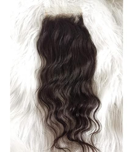 Amazon.com : Raw Indian Temple Natural Wavy Unprocessed  display picture 2