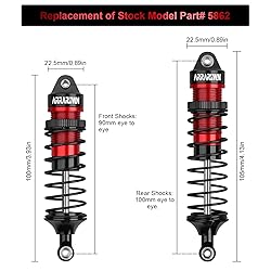4PCS 1/10 RC Car Shocks Front & Rear Shock Absorber