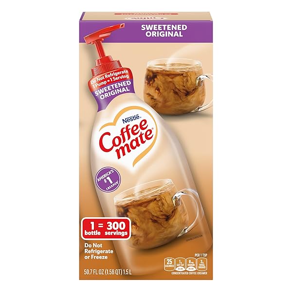NESTLE COFFEE MATE COFFEE CREAMER, SWEETENED ORIGINAL, CONCENTRATED...