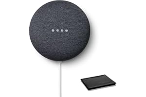 Google Nest Mini Bluetooth SpeakerJapan ModelMulti Language with English Compatibility Assistant (2nd Gen) Charcoal (Rene