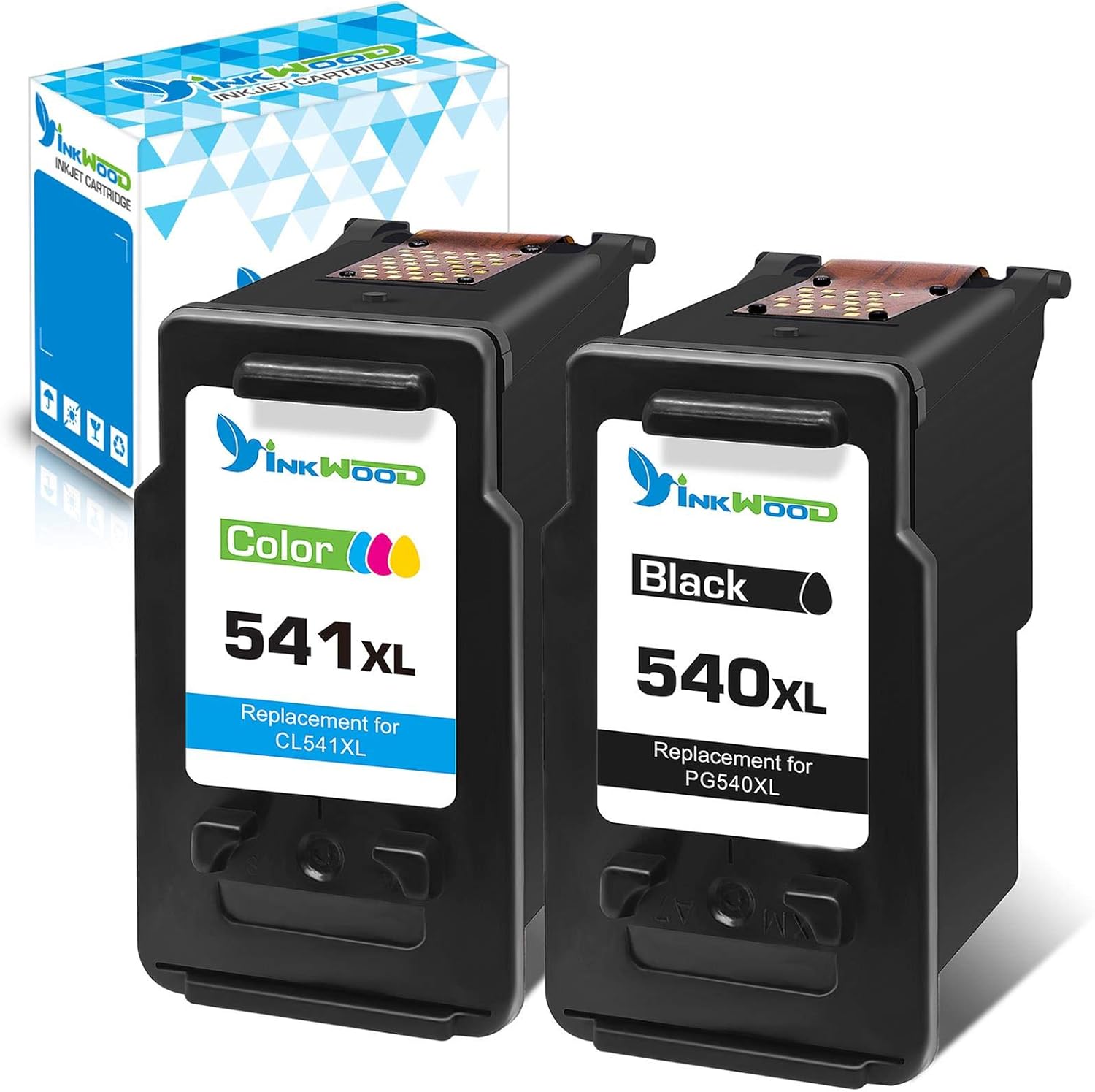 Inkwood Remanufactured for Canon PG540 CL541XL Ink Cartridge 2 Pack