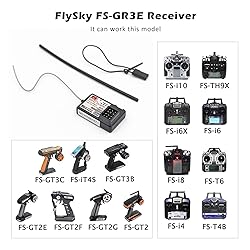 WOAEIUOS Flysky FS-GR3E Receiver AFHDS Long Range