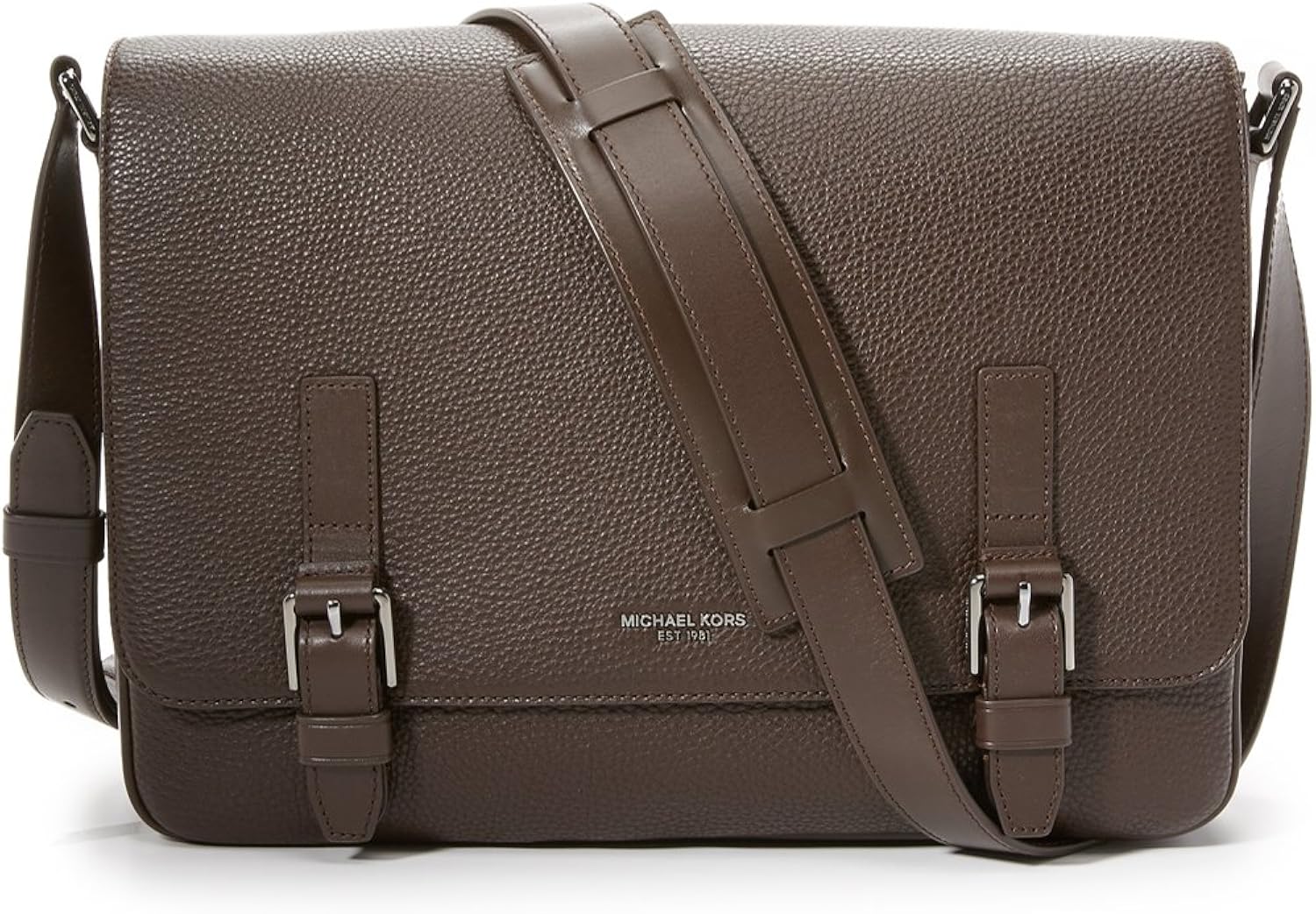 bryant large leather messenger