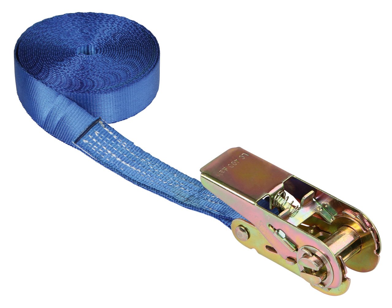 Kerbl Ratschenzurrgurt eintlg. blau 25mm / 5m, Zurrkraft 800 kg