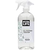 Better Life All Purpose Cleaner - Multipurpose Home and Kitchen Cleaning Spray for Glass, Countertops, Appliances, Upholstery & More - Multi-surface Spray Cleaner - 32oz Unscented