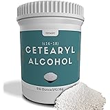 9.6 Ounce Cetearyl Alcohol for Making Lotions, Premium Cetearyl Alcohol Granules, Smooth and Emollient, Fresh and Pleasant, S