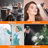 Grifema 200ml Small Water Spray Bottle Continuous Mist Black GE2001B-200B view 7