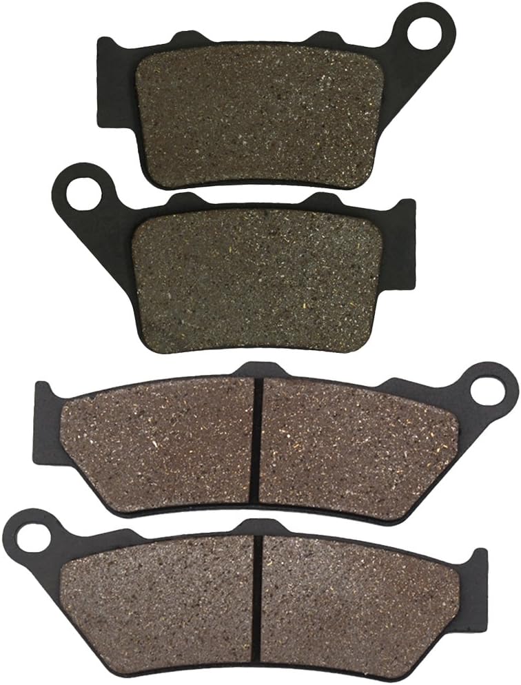 Cyleto Front & Rear Brake Pads for F650 CS F650CS Scarver 2000-2007 F650 GS F650GS F 650 GS Dakar 1999-2007 F650ST strada 1997-2000