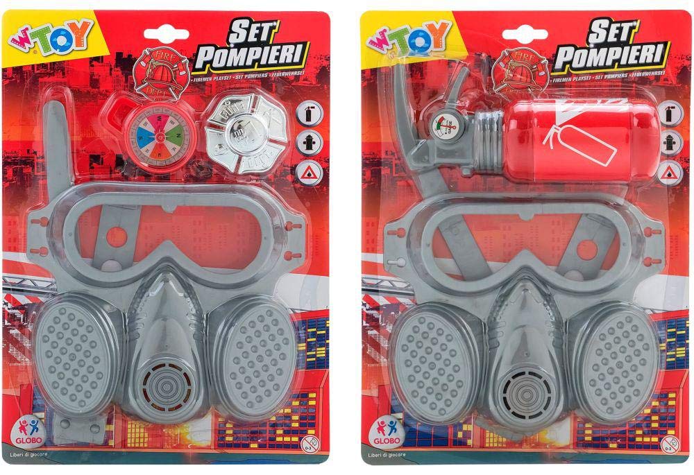 Globe Fire Rescue Set 2 Ass. (38472), Multi-Colour