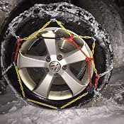Chaînes à Neige Pewag Brenta 9 - Pour Pneus Étroits | Montage Facile, Maillons Fins Et Durables
