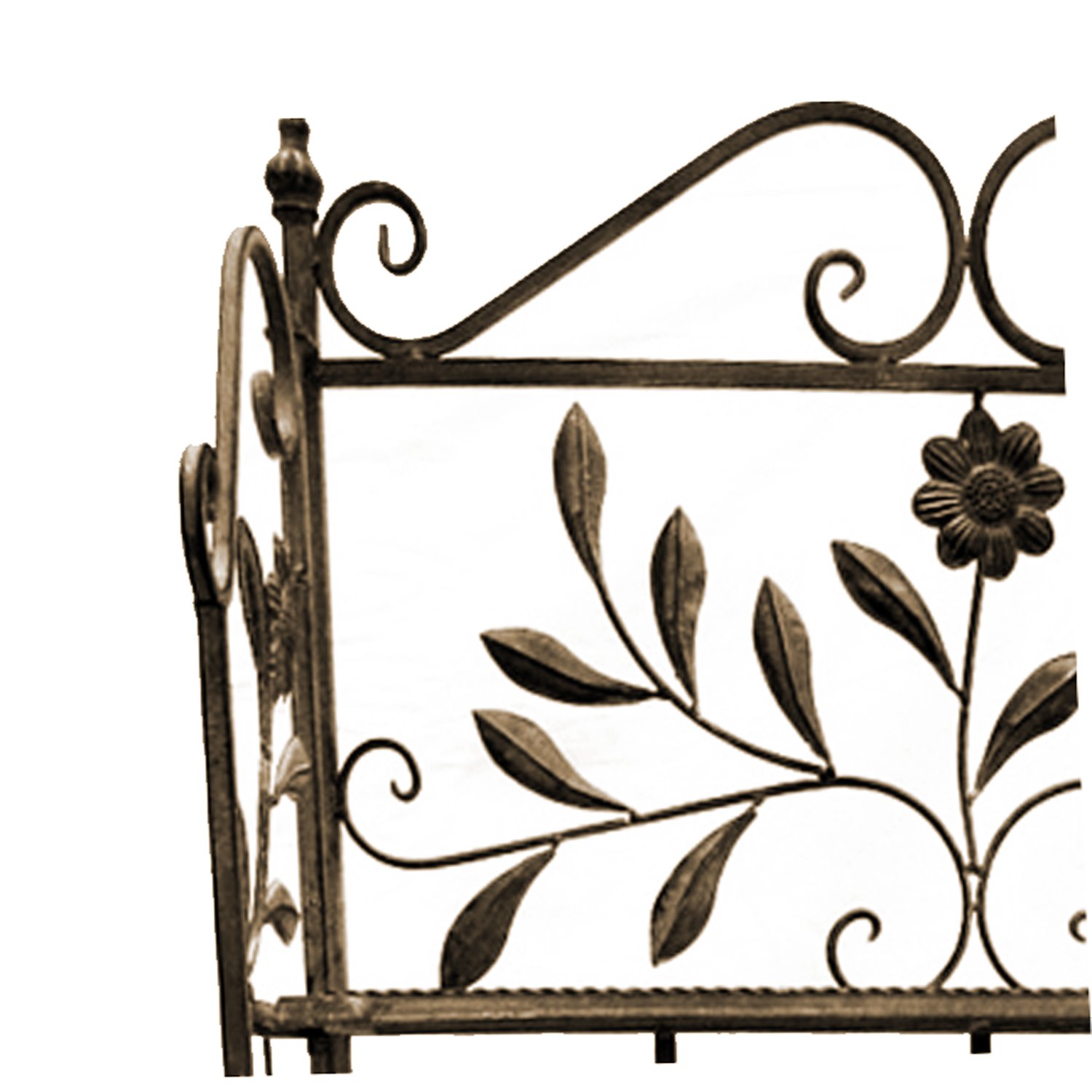 Amazon.de: Mojawo Regal aus Eisen Eisenregal 3 Ebenen 126cm Hoch Antik