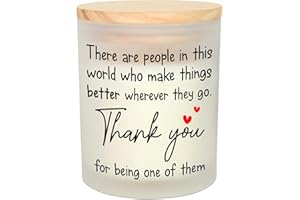 OASSIE Christmas Thank You Gifts for Women - Long Lasting Vanilla Lavender Candle 10 Oz - Inspirational Birthday Gifts for Women Coworkers Friend Teachers Nurses Boss Employees, Appreciation Gift Idea