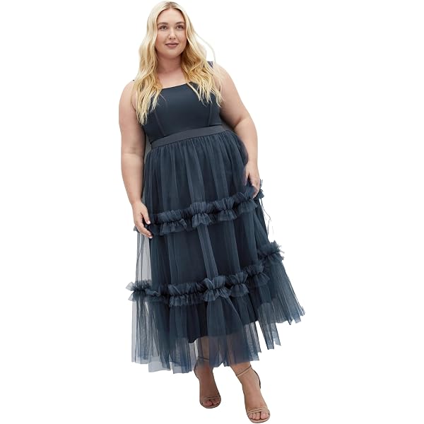 Amazon.com: City Chic Women's Apparel Women's Plus Size Maxi Divine Whimsy,  Navy, 20 : Clothing, Shoes & Jewelry