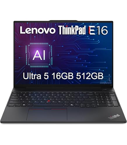Amazon.com: Lenovo ThinkPad E16 Gen 1 21JN0073US 16