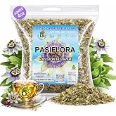 Pasiflora Herbal Tea &ndash; 4 oz (113 g) &ndash; Passionflower Loose Leaf Blend &ndash; Traditional Herbal Infusion &ndash; 100% Natural, Wildcrafted, Caffeine-Free, Vegan, Non-GMO &ndash; by BexpertsUSA