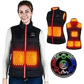 DOACE Heated Vest for Women and Men, Smart Electric Heating Vest Rechargeable, Battery Not Included