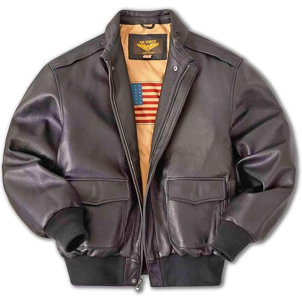 WWII US Army Air Force Leather Bomber Jacket | Men Air Force