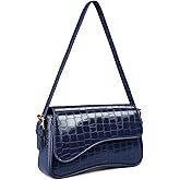 XquiziFit Shoulder Bag for Women Small Purse Mini Hobo Handbag Trendy Suede Purse with 2 Detachable Shoulder Straps