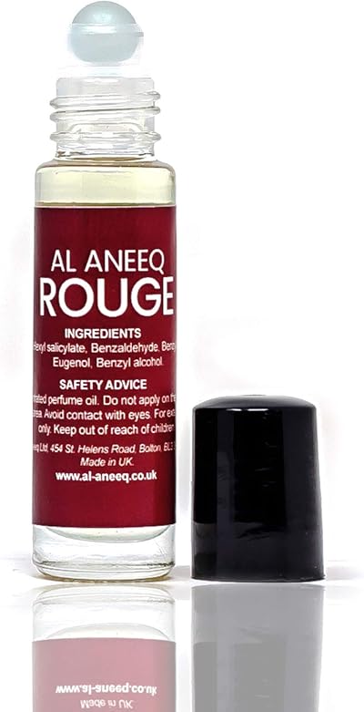 AL ANEEQ Rouge Perfume Oil Roll On 10ml for Men Women Berry Orange Saffron