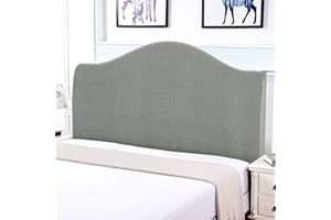 HUAOSCN Bed Headboard Cover for Twin, Full, Queen, King Size Bed - Washable, Dustproof Headboard Protector - Decorative (Color : E, Size : King)