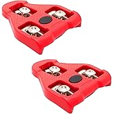 Bike Cleats Compatible with Peloton Look ARC Delta - Indoor Cycling & Road Bike Bicycle Cleat Set - Fully Compatible with Peloton Pedals and Delta Clips