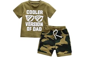 Infant Baby Boys Summer Clothes Letter Print T-shirt Tops Shorts with Pockets 2Pcs Outfit Set