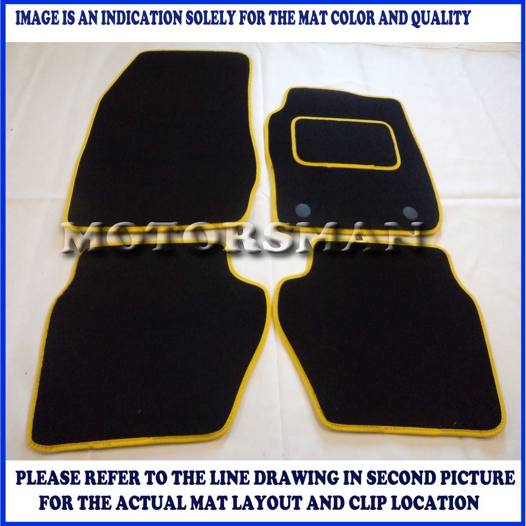 Bmw E30 Convertible Black With Yellow Trim Tailored Car