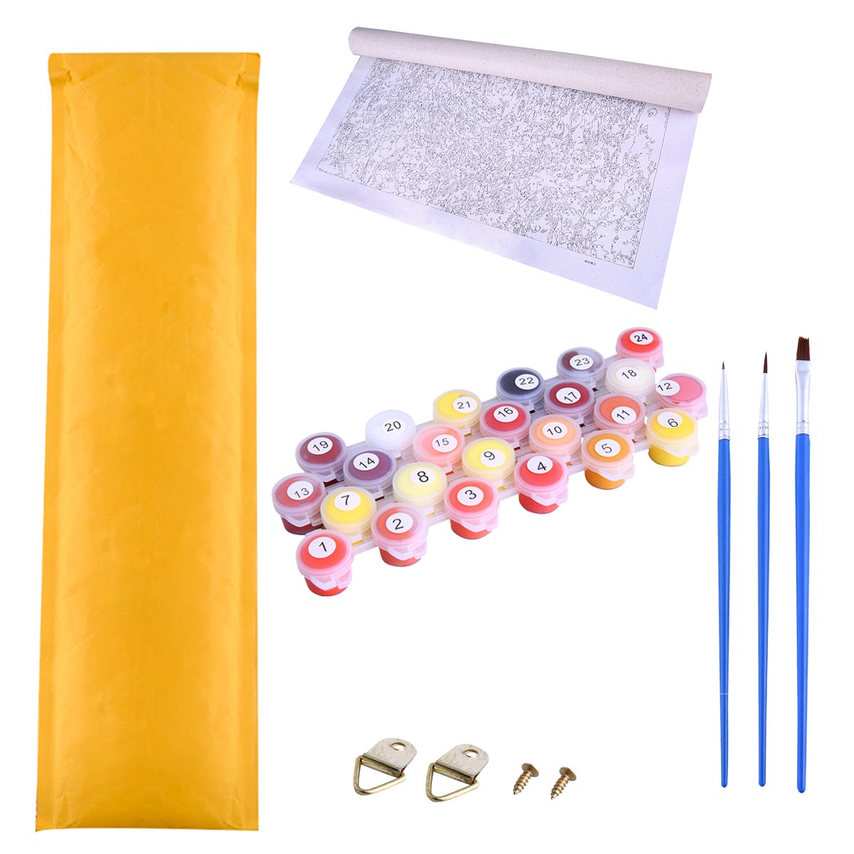 Floral Paint By Number Kits • Paint By Number For Adults