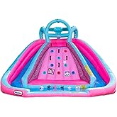 L.O.L. Surprise Inflatable River Race Water Slide with Blower