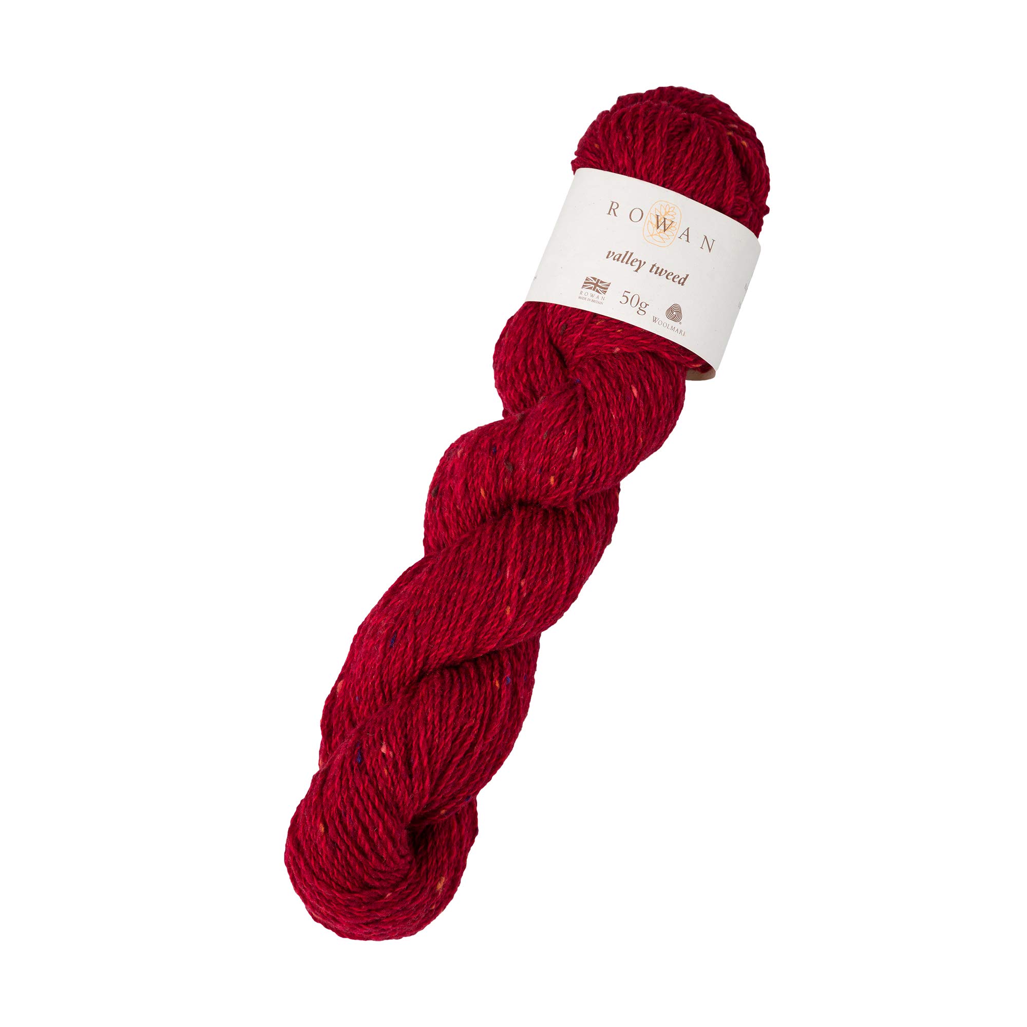 Rowan Hand Knitting Yarn, 100% Wool, wolds Poppy, One Size