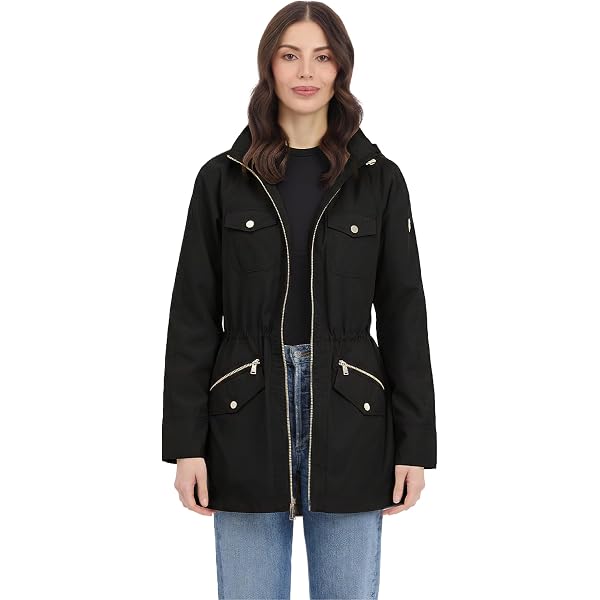 Michael Kors Women's Anorak w/Inside Quilting A723542B74 Bone