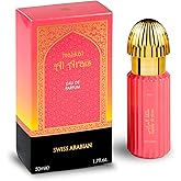 Swiss Arabian Malikat Al Arais - Perfume for Women and Men - Fruity Floral Top Notes of Raspberry, Apple, Violet, and Orange Blossom - 1.7 oz