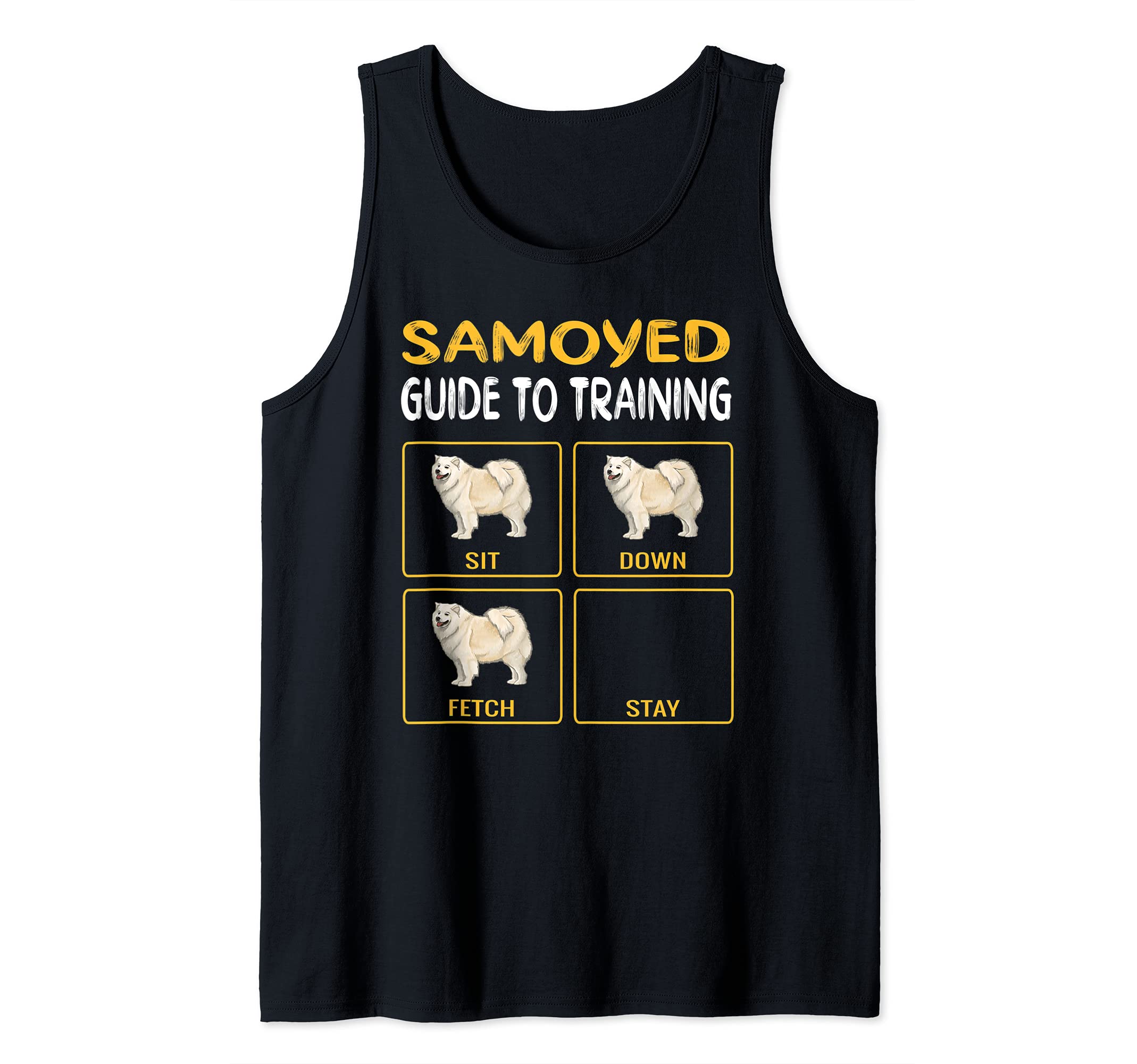 Samoyed Guide To Training Dog Obedience Tank Top