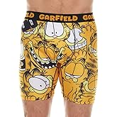 COCO BRANDS Mens Boxer Briefs - Garfield Mens Underwear Boxers Anti Chafing Breathable No Fly with Contoured Pouch