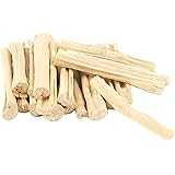 BWOGUE 300g Pet Snacks Sweet Bamboo Chew Toy for Squirrel Rabbits Guinea Pigs Chinchilla Hamster (About 10-14 Sticks)