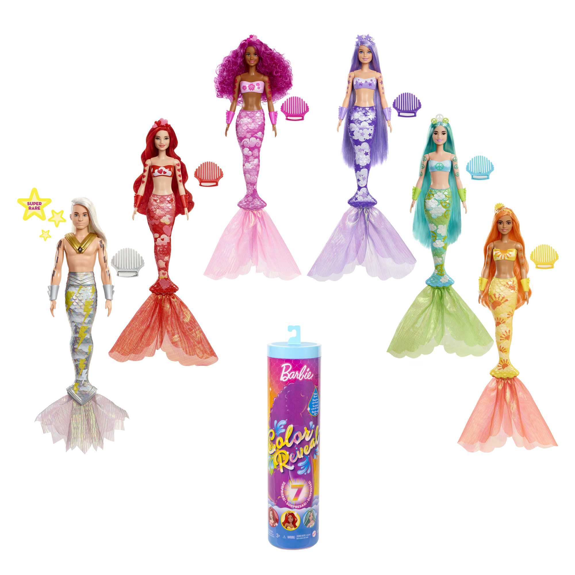 Collection Color Reveal Barbie Series Barbie Colour Reveal Disco