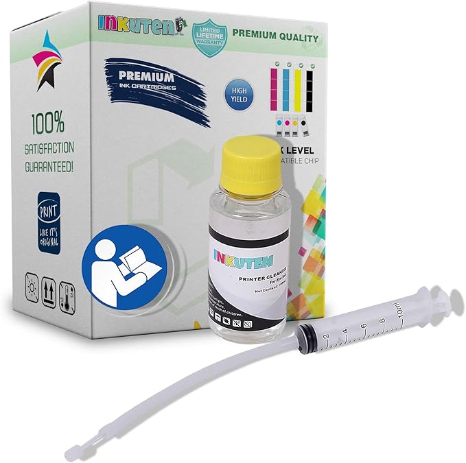 INKUTEN HP 952 952XL Printhead Cleaning Solution Compatible with HP