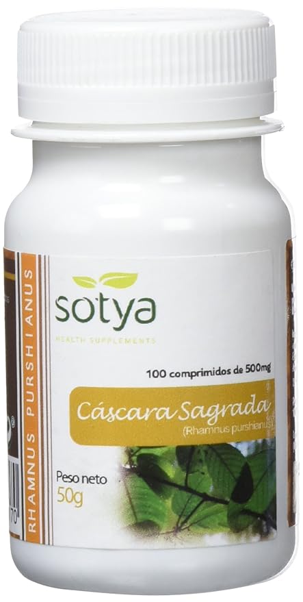 Sotya Cascara Sagrada - 100 Comprimidos