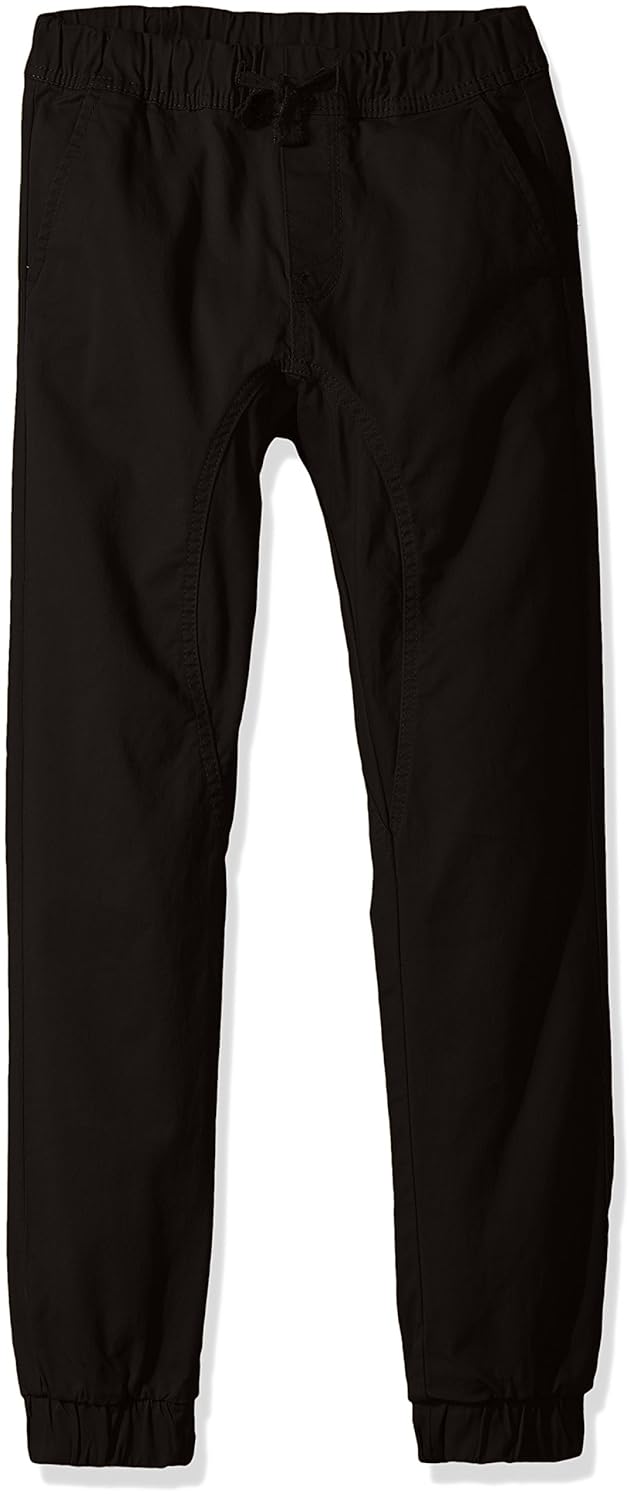 Southpole Boys Big Jogger Pants in Basic Stretch Twill Fabric