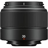 FUJIFILM 16647434 Fujinon XC35mmF2 Lens, Black