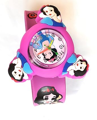 S S Traders - Cute Multicolor Princess Fidget Spinner Analog Watch for Girls-Good Gift for Kids