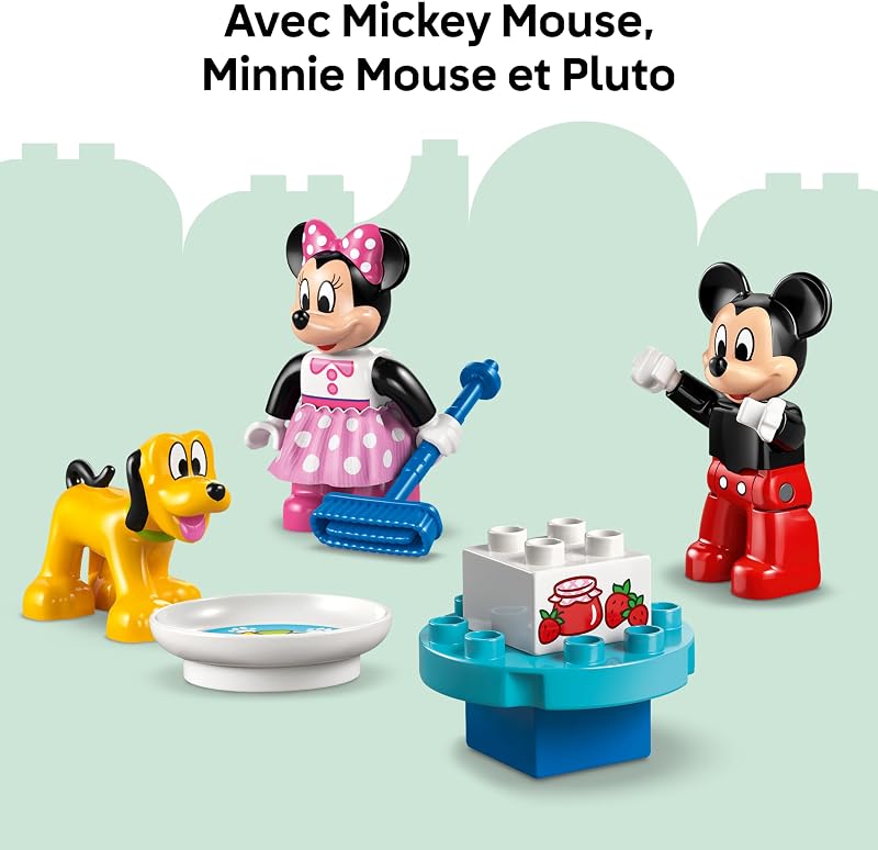 Duplo Disney La Maison de Mickey Mouse avec Minnie et Pluto 10465